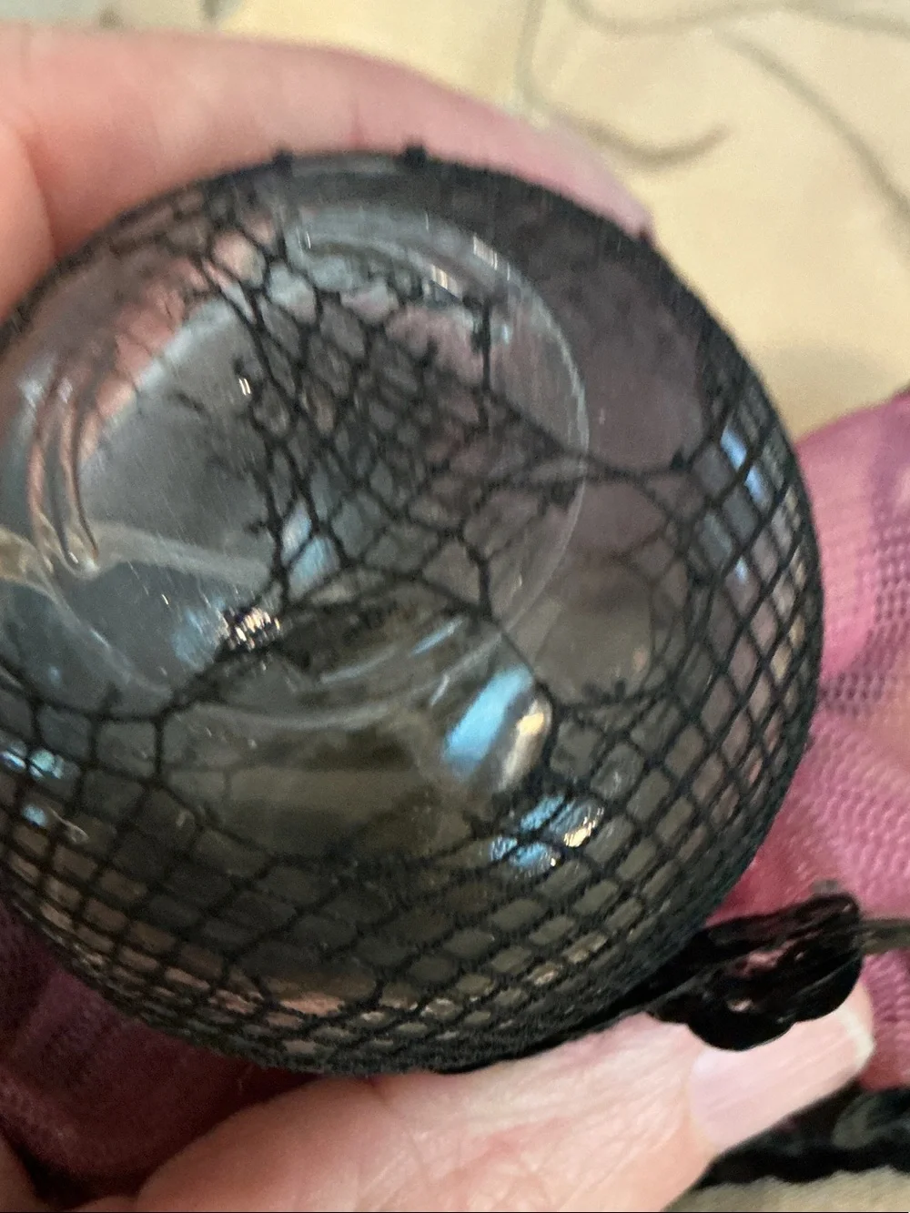 Black & Pink Decorative Bath Bomb Holder - Women Bath & Body- Rmpty